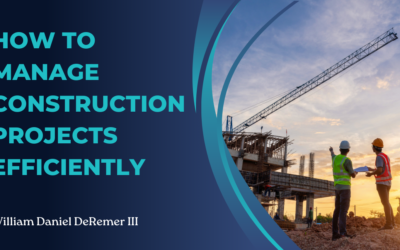 How to Manage Construction Projects Efficiently